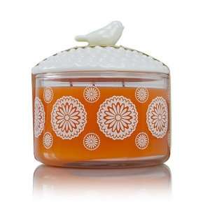  Thymes Mandarin Coriander 3 Wick Candle 10 ozwith Bird Lid 