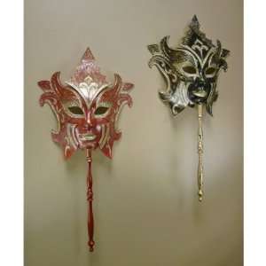  On Sale  Diavolo della Palla Ebano and Rosso Carnivale Masks 