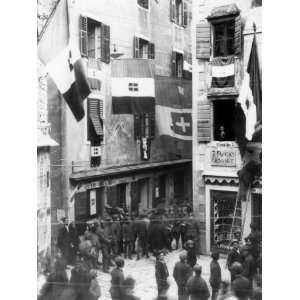  Celebrations in the Calle Larga of the City of Sebenico 