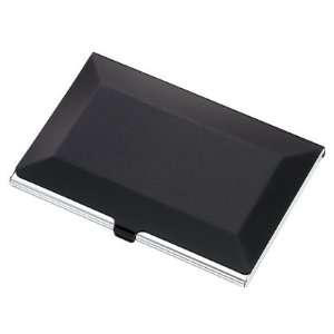  Black and Silver Credit Card Case Holder   College 