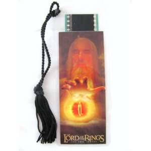 Lord of the Rings Two Towers Saruman Movie Film Cell Bookmark w/Tassle 
