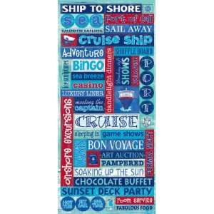  Cruise Stickers Packaged   Glitter Word