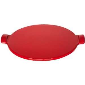 Emile Henry Flame 14.5 Inch Pizza Stone Rouge Red Kitchen  