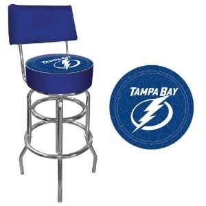  Best Quality NHL Tampa Bay Lightning Padded Bar Stool with 