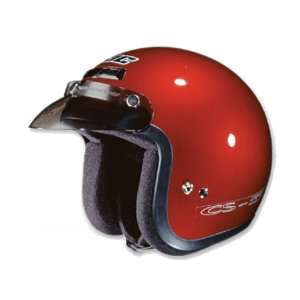 HJC CS 5 Open Face Helmet Medium  Red Automotive