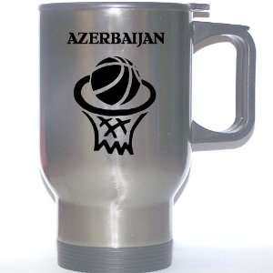  Azerbaijani Basketball Stainless Steel Mug   Azerbaijan 