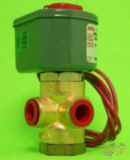 ASCO 8320A23 Red Hat 3 Way Solenoid Valve 8320   NEW~  