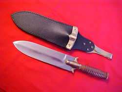 1880 US ARMY HUNTING KNIFE & SCABBARD  