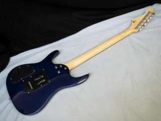 ARIA MAC SPL DD SBL Electric Guitar in Blue with FREE general hard 