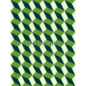   Wall Decals   Painel Azulejo Verde   Removable Graphic