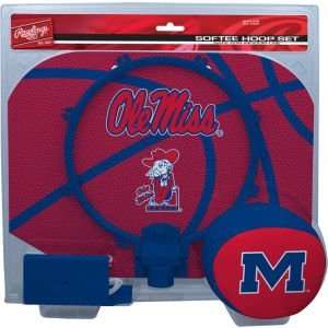  Mississippi Rebels Slam Dunk Hoop Set