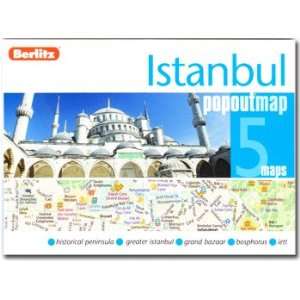 Istanbul, Turkey Berlitz PopOut Map