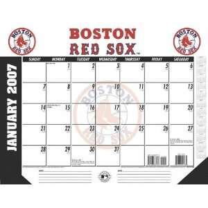  Boston Red Sox 22x17 Desk Calendar 2007