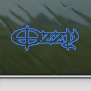  Ozzy Blue Decal Metal Band Sabbath Truck Window Blue 