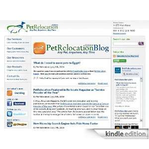  Pet Relocation Blog Kindle Store PetRelocation