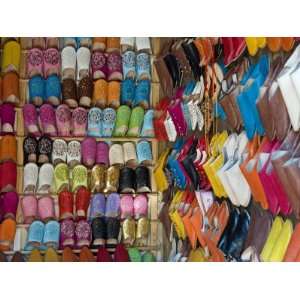  Traditional Footware (Babouches) for Sale in Souk, Medina 