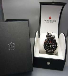 New Victorinox Swiss Army Infantry Automatic Mechanical Black Dial 
