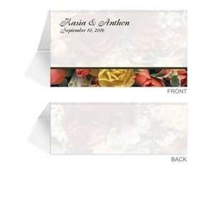    190 Personalized Place Cards   Spring Bouquet Too