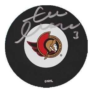   Autographed/Hand Signed Hockey Puck (Ottawa Senators) 