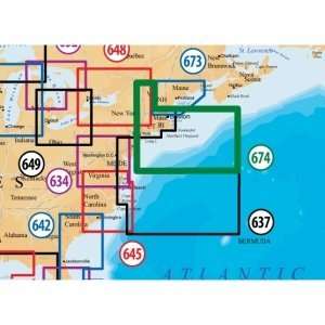  New MAP, BOSTON NEW YORK   CF674P GPS & Navigation