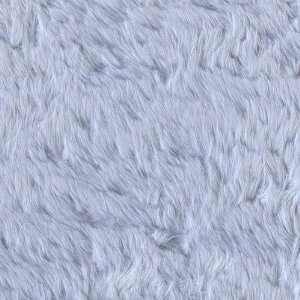 60 Wide Faux Fur Fabric Rabbit Baby Blue By The Yard 
