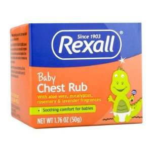  Rexall Baby Chest Rub, 1.76 oz