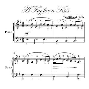  A Fig for a Kiss Easy Piano Sheet Music Traditional 