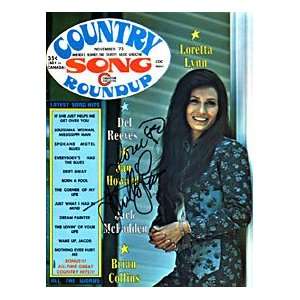   Autographed / Signed Country Song Roundup Magazine 
