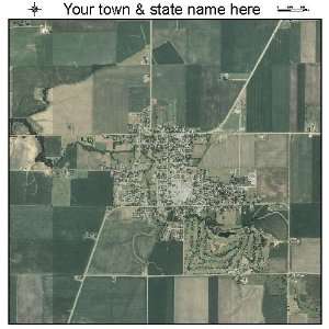   Aerial Photography Map of Washburn, Illinois 2011 IL 