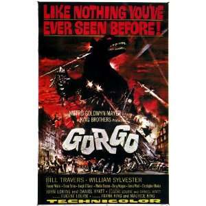  Gorgo Movie Poster (11 x 17 Inches   28cm x 44cm) (1960 