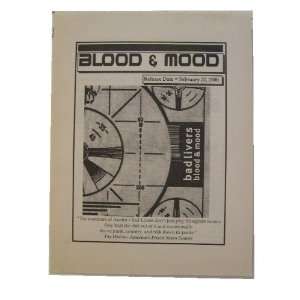  Bad Livers Press Kit and Booklet Blood & Mood Everything 