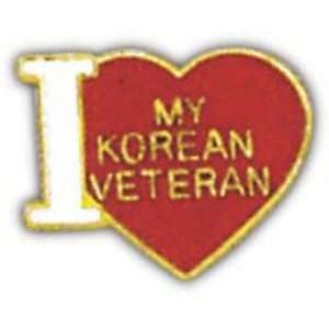  I Love My Korean Veteran Pin 1 Arts, Crafts & Sewing