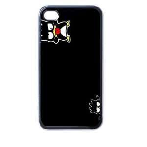 Badtz Maru v3 iPhone 4/4s Seamless Case (Black)