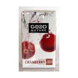 Good Nature Cranberry Fruit Tea Bags 20 tea bag