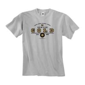  Denver Gold USFL Oxford T Shirt