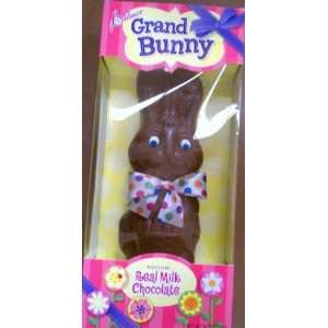 Giant Grandma Chocolate Easter Bunny 18 Oz Milk Choclolate Hollow Made 