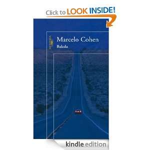 Balada (Spanish Edition) Marcelo Cohen  Kindle Store