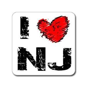  I Love Heart NJ   NEW JERSEY   Window Bumper Laptop 