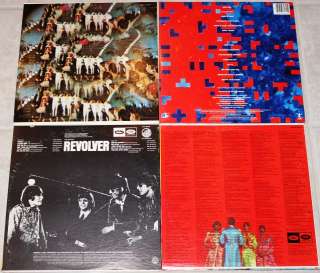   LPs Beatles Records   Tug of War   Sgt. Pepper   REVOLVER   MMT