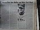 Signed Tug McGraw August 1 1970 Sporting News New York Mets Baseball 