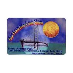  Collectible Phone Card 5m San Francisco Coin Show (09/97 