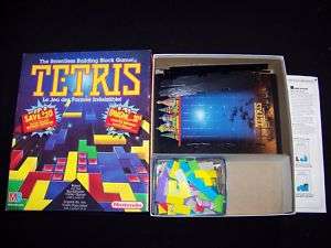 Tetris 1990 boardgame 100% complete Nintendo board game  