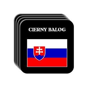  Slovakia   CIERNY BALOG Set of 4 Mini Mousepad Coasters 