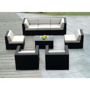  Genuine Ohana Outdoor Patio Wicker Sofa Sectional 