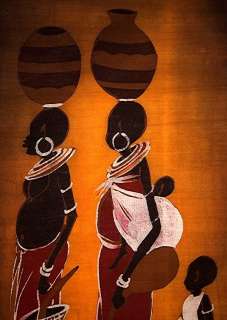 Otieno African Batik Maasai Women Masai Massai ot11  