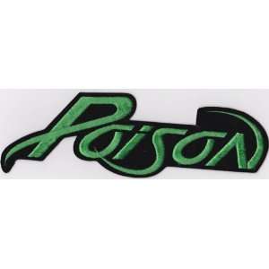  Poison Rock Music Patch  Green LG 
