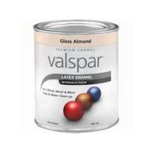  Valspar 410 65004 Almond Gloss Enamel Paint   Qt