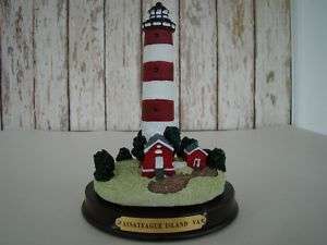 Assateague Island Lighthouse Figurine ~ Light House VA  