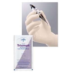 Medline Triumph Powder Free Surgical Gloves   Size 5 /2   Qty of 50 