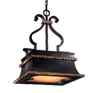   Light with Double French Scavo Glass Shade N6111 20